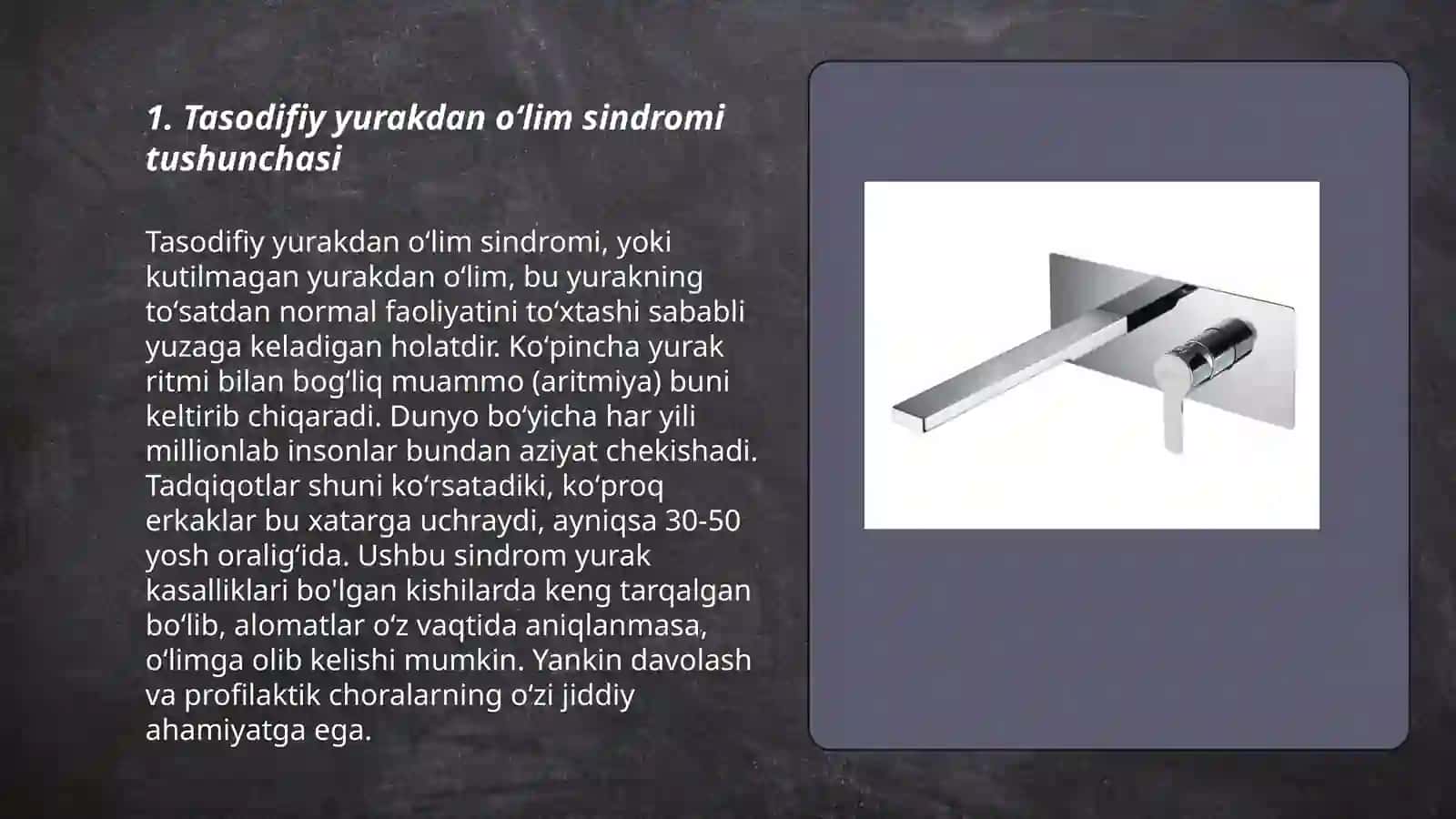 Tasodifiy yurakdan oʻlim sindromi 3