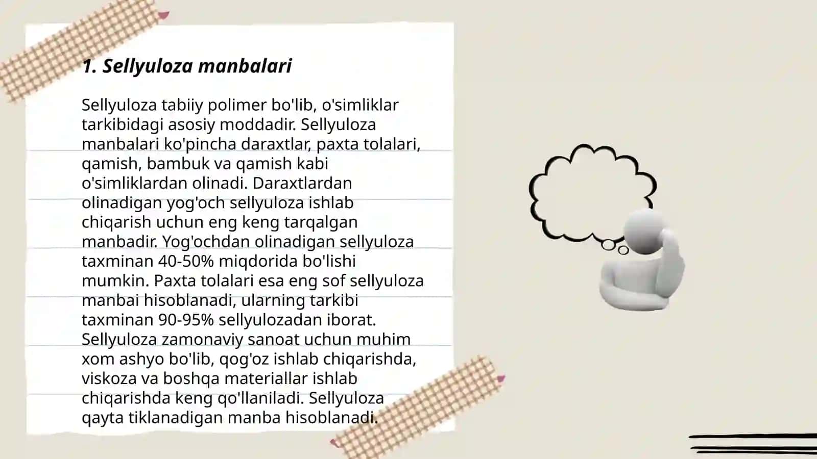 Asetetsellyulozaning olinish tehnalogiyasi xossalari va ishlatilishi 3