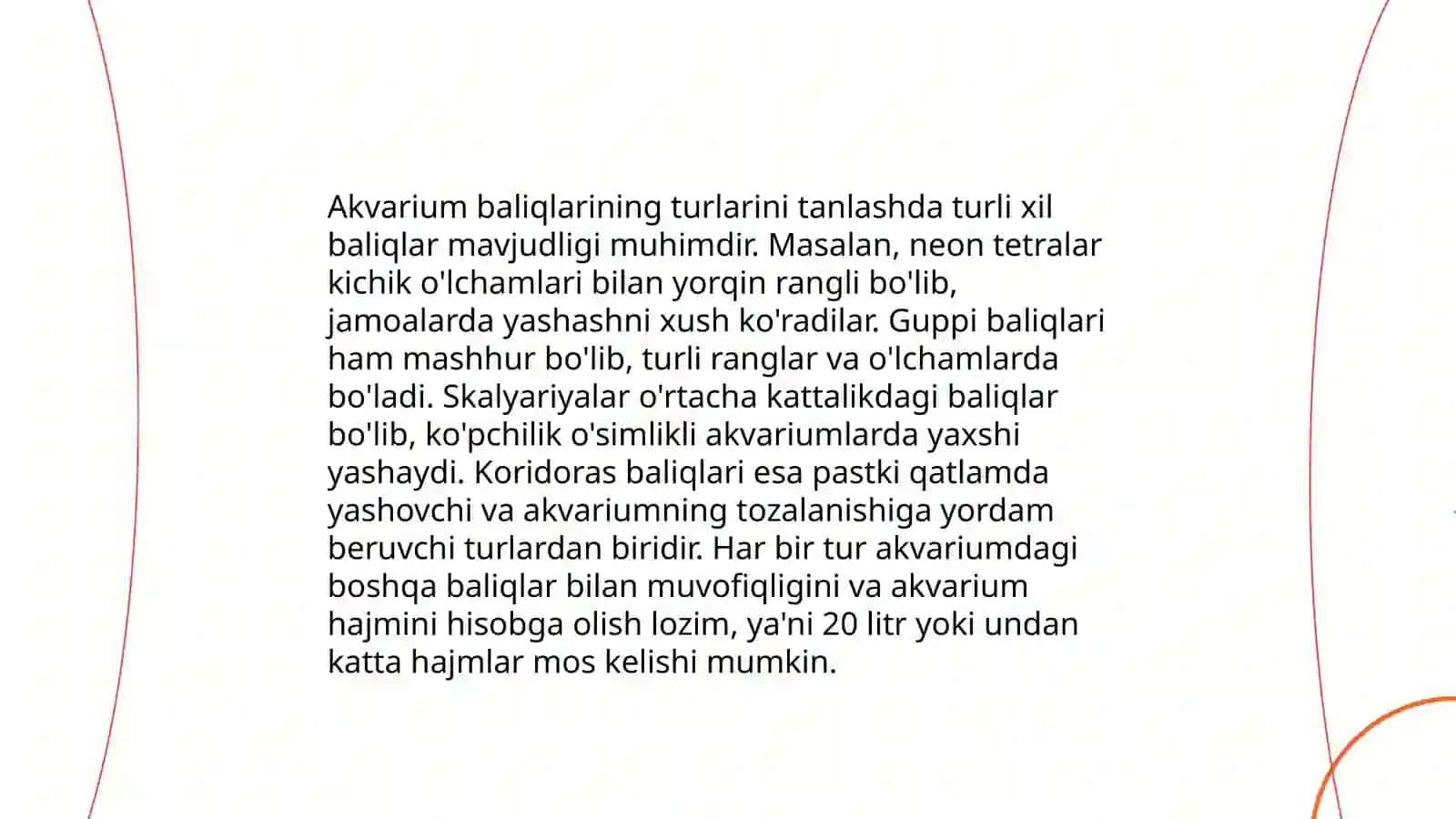 Akvarium baliqchiligida tanlash va saralash 3