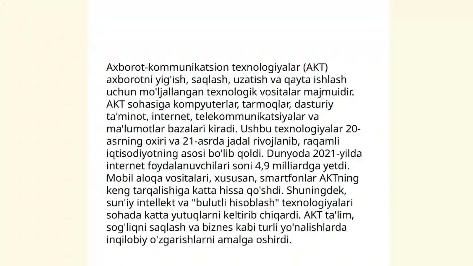 Iqtisodiyotda axborot-kommunikatsion texnologiyalar va tizimlar 3