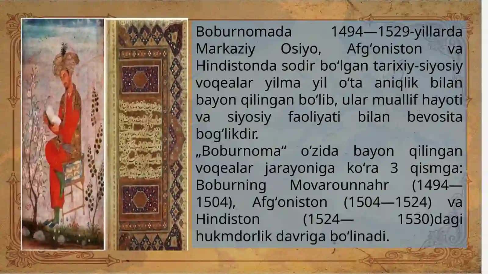 Boburnoma 3