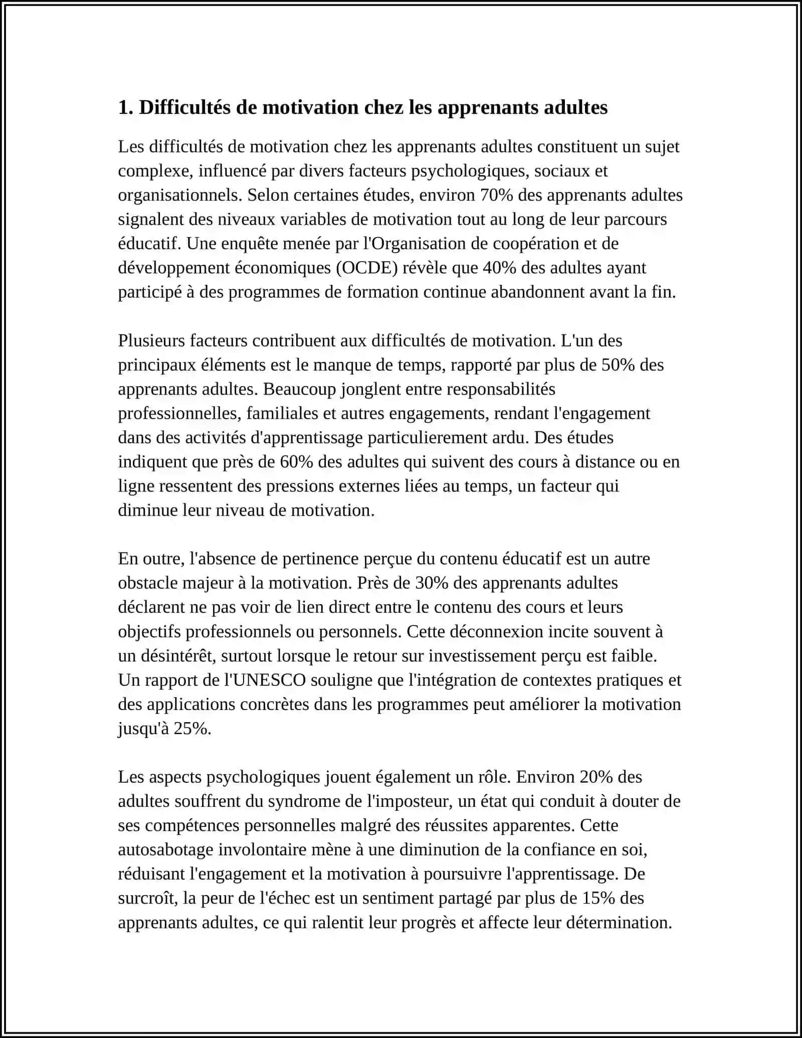 PROBLÈMES D’ENSEIGNEMENT FLE AVEC LES ADULTES 3