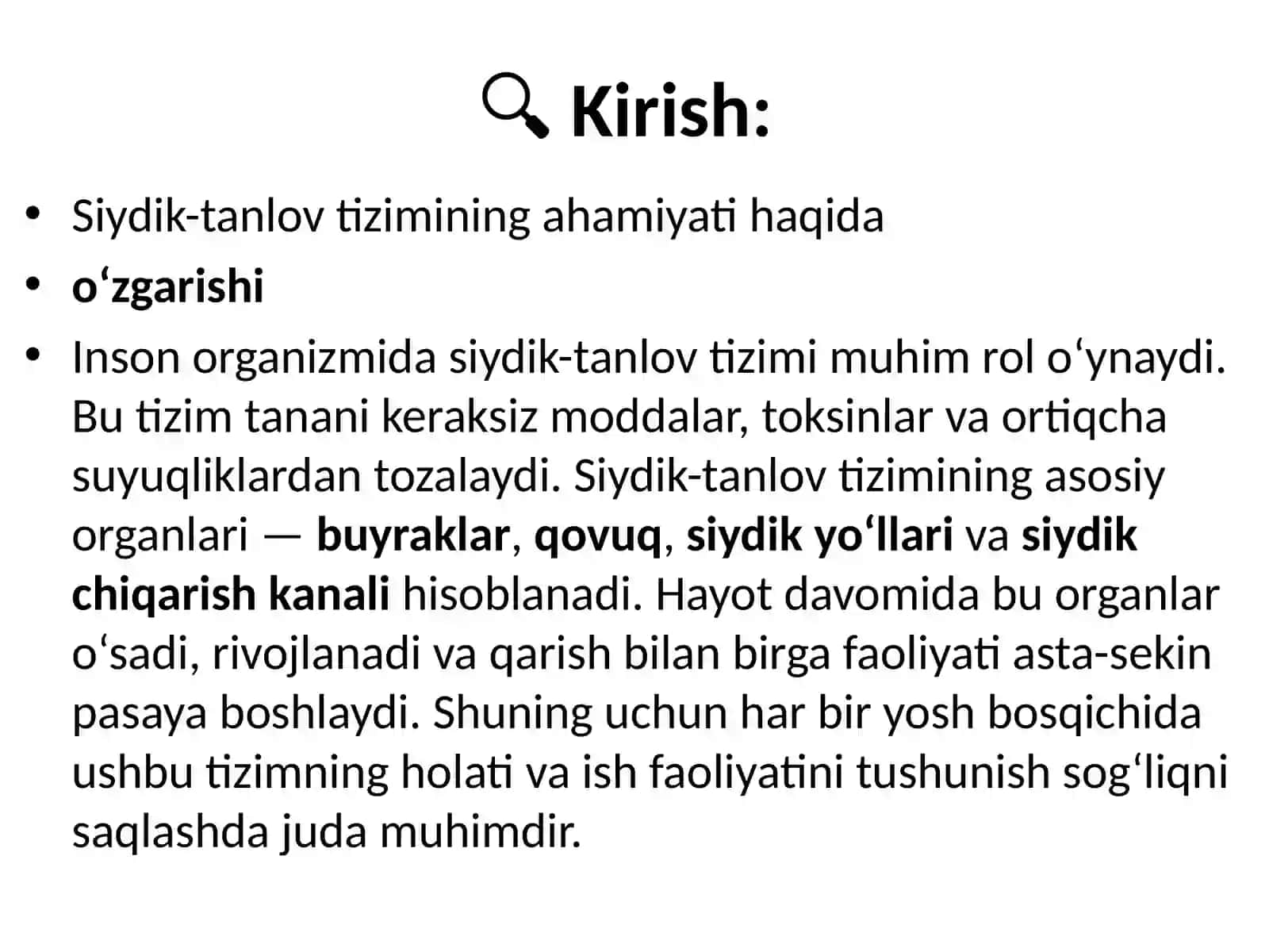 Buyrakning tuzilishi va funkisiyasi 3