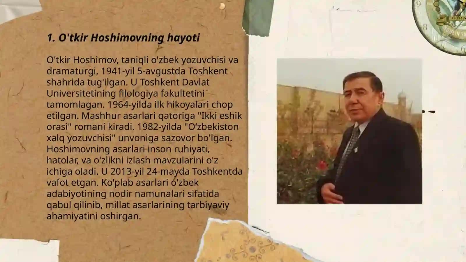 O'tkir Hoshimov asarlari 3
