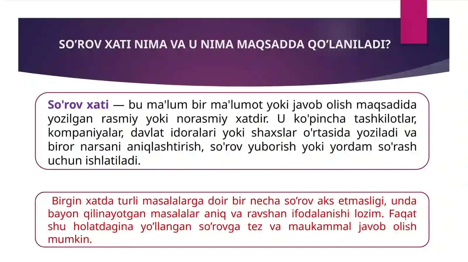 SO’ROV XATI 3