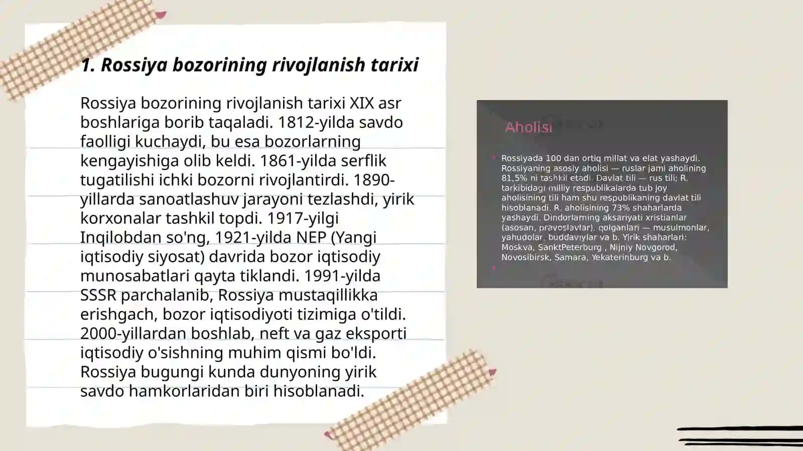 Rossiya davlati bozori 3