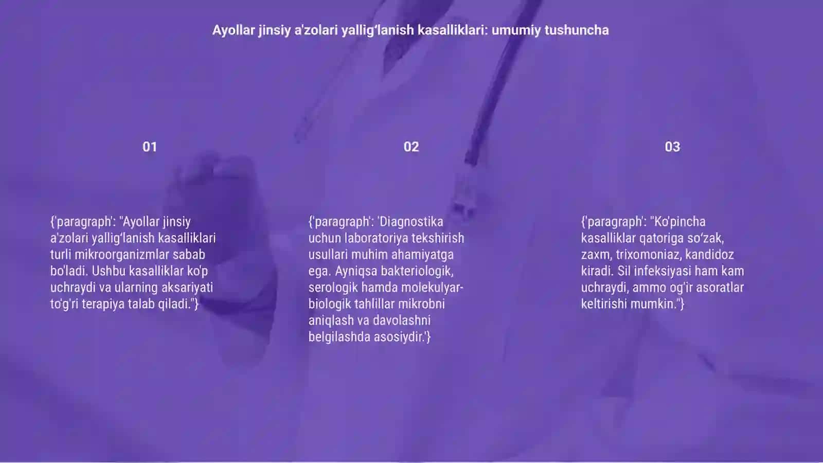 Ayollar jinsiy a'zolari yalligʻlanish kasalliklari 3