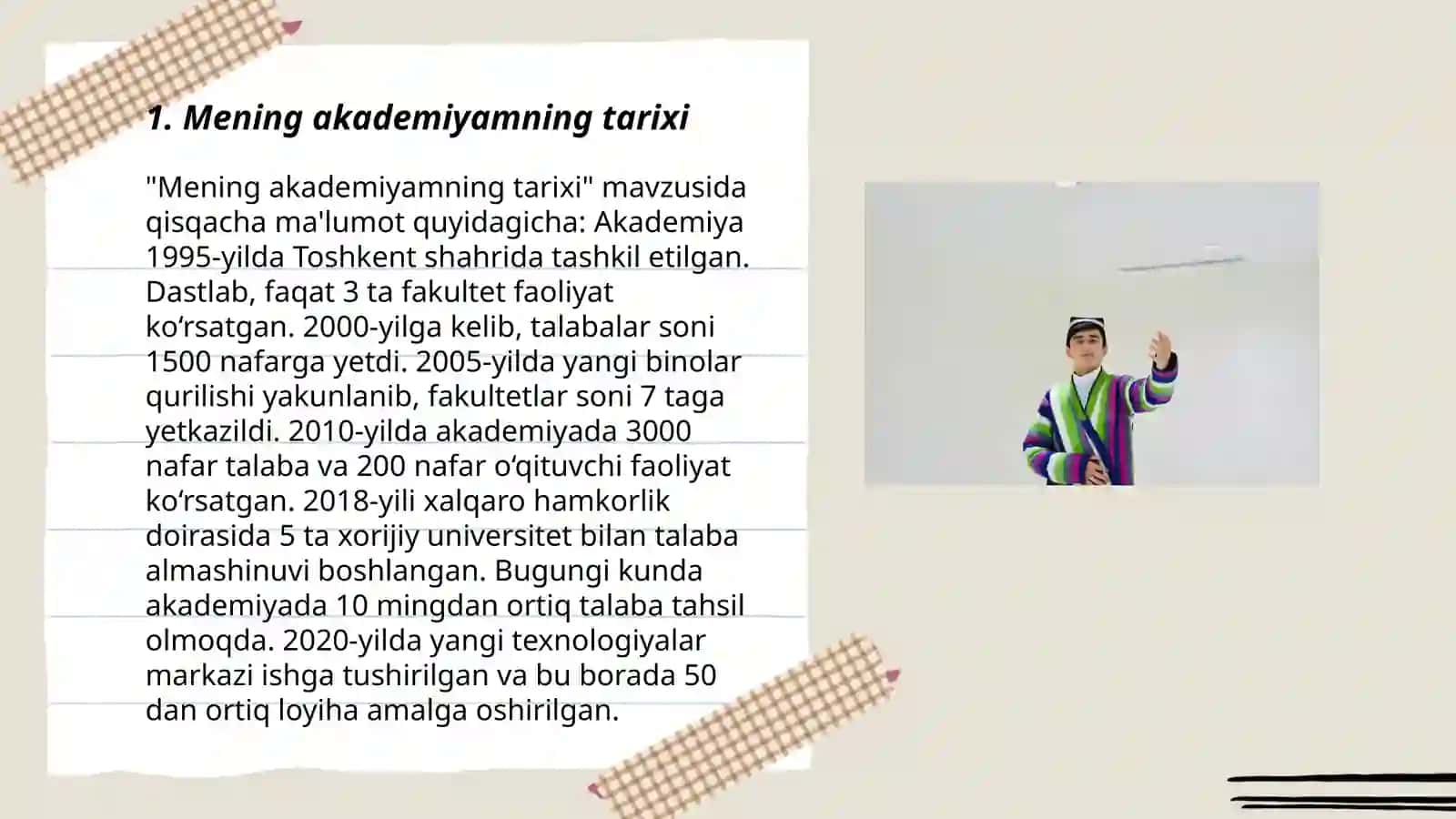 Mening Akademiyamning Tarixi 3