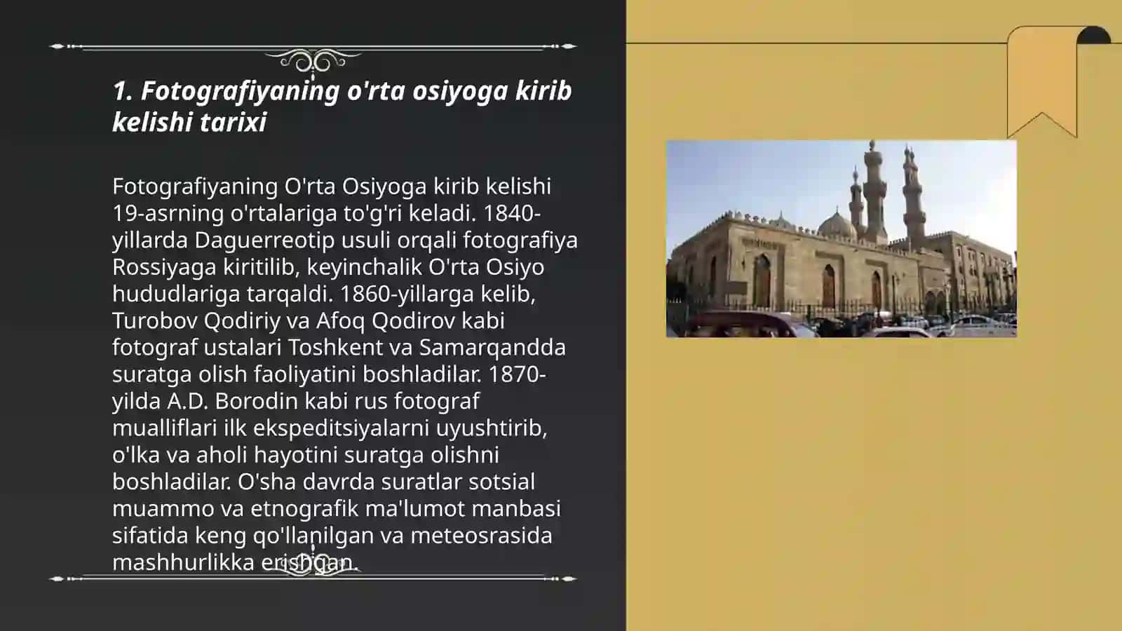 Fotografiyaning O'rta Osiyoga kirib kelishi tarixi 3