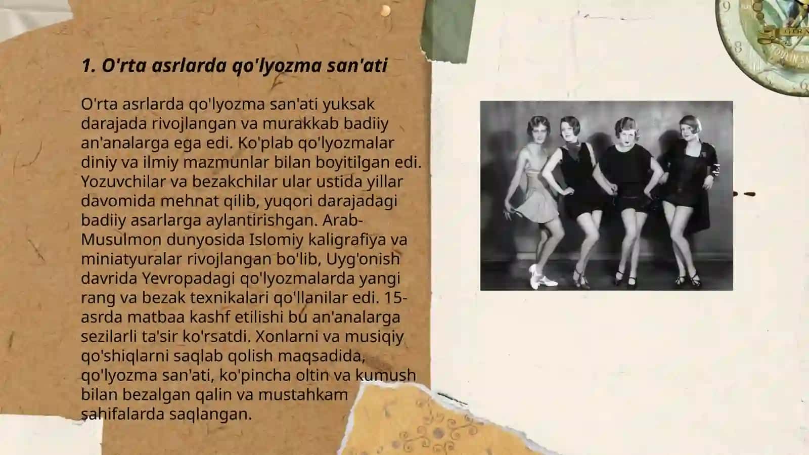 XIV -XVII asrlarda qo'lyozma kitobat san'ati va kitobatchilik ishi 3