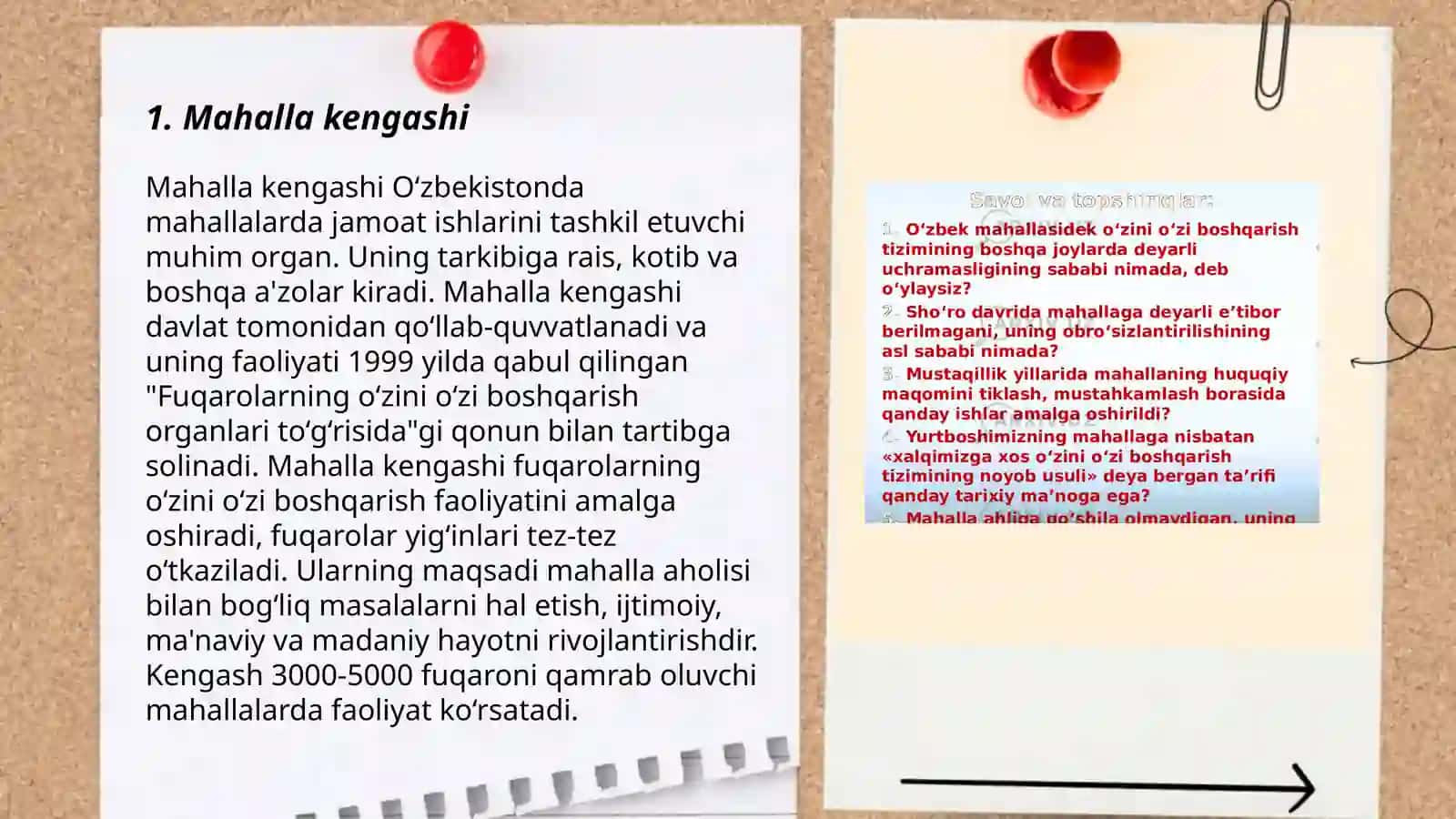 Mahallalar - ijtimoiy o'z-o'zini boshqarish organlarini ish vazifalari 3