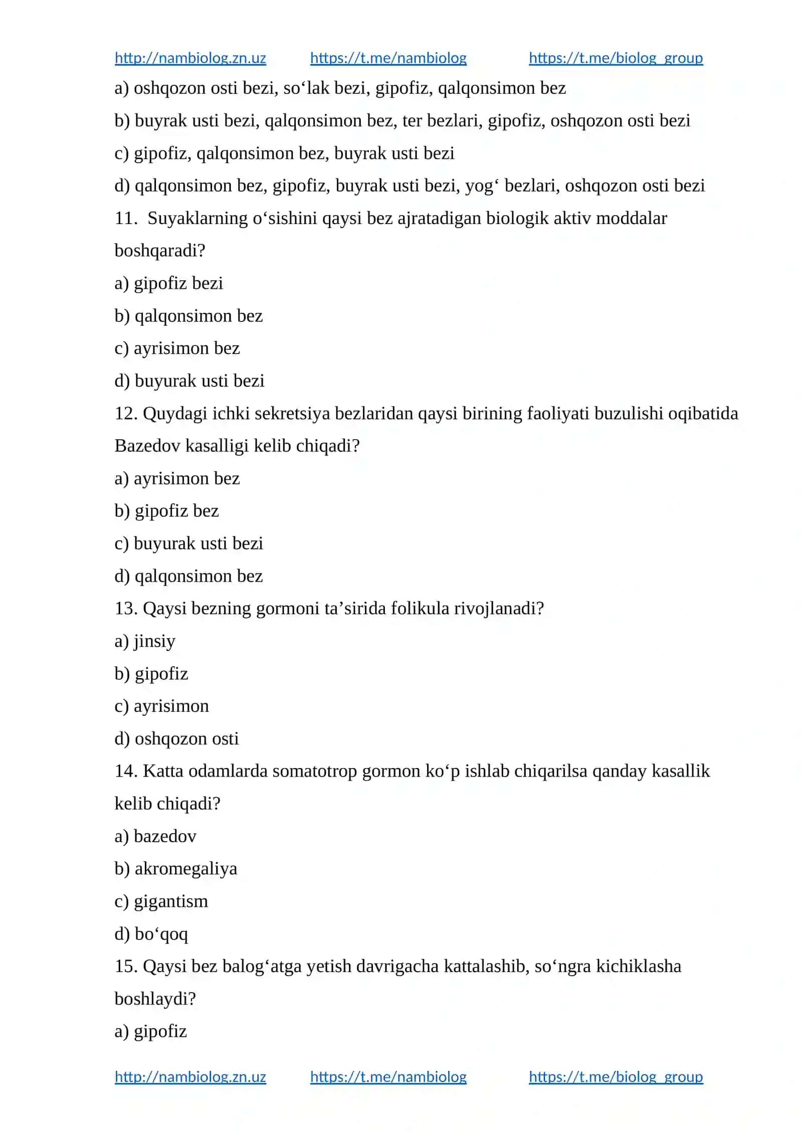 Ichki sekretsiya bezlari 3