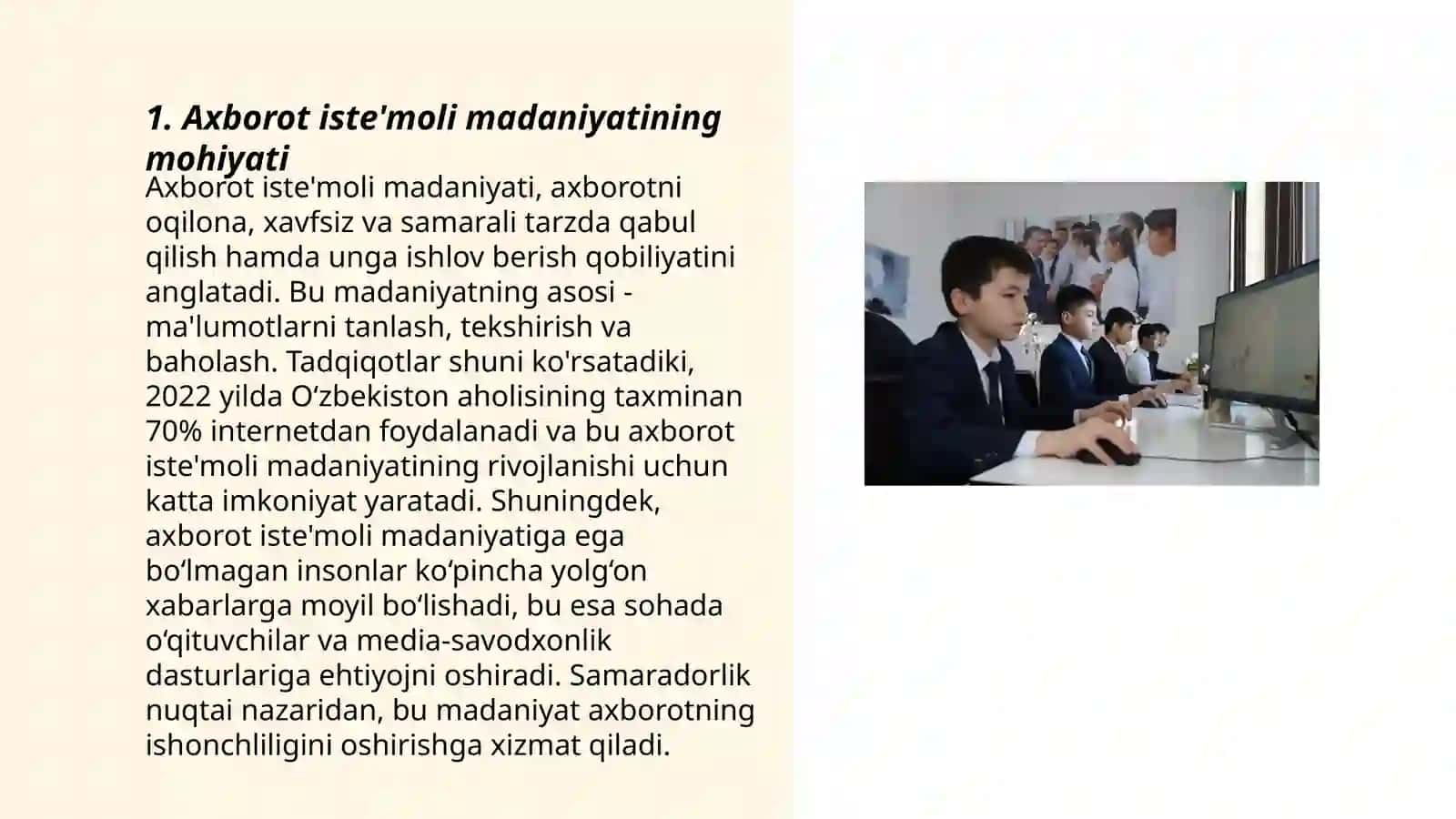O'quvchilarda axborot istemoli madaniyatini shakllantirish 3