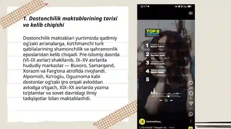Dostonchilik maktablari 3