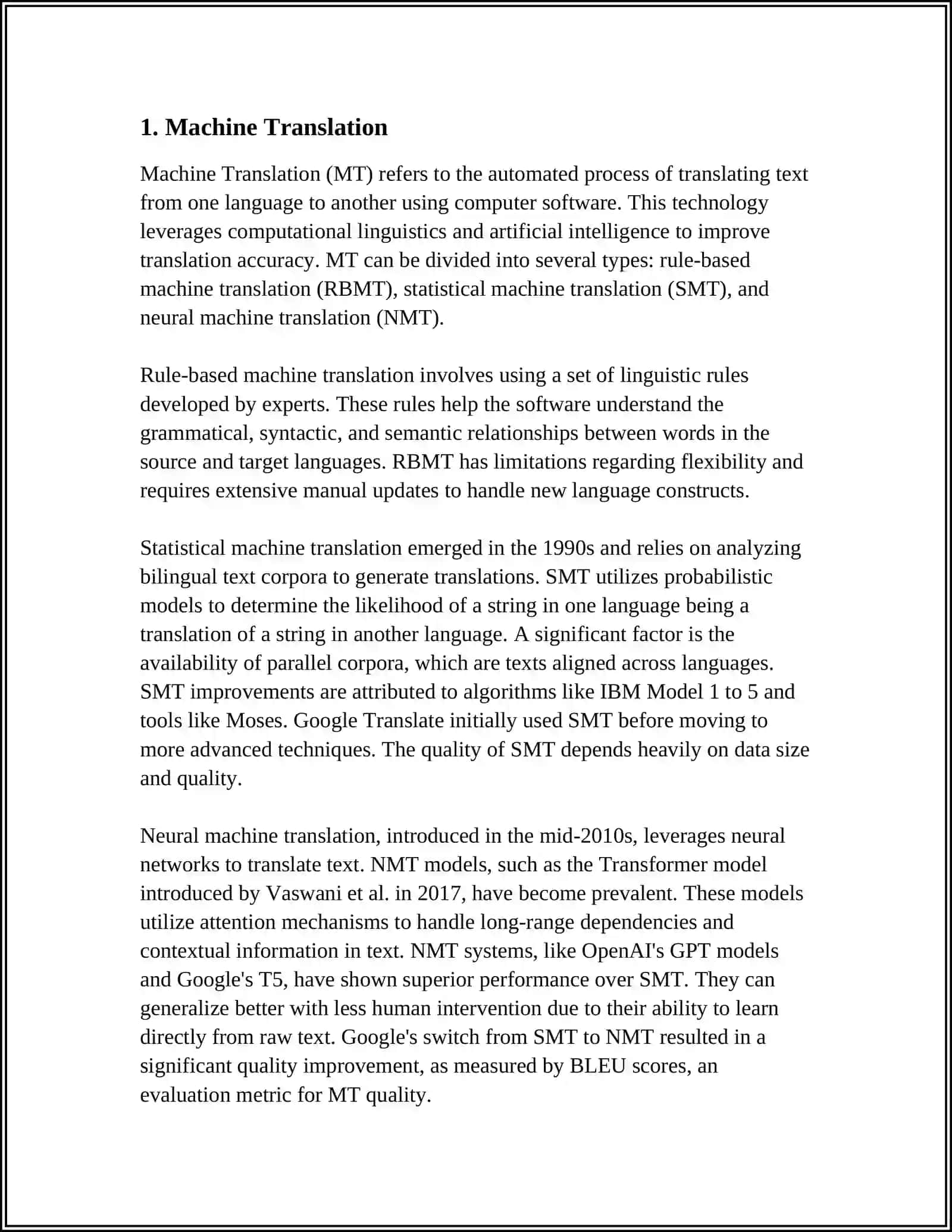 PROGRAMS USED IN COMPUTER TRANSLATION 3