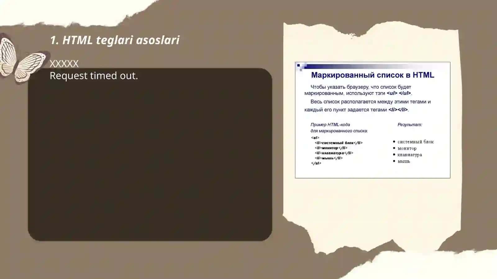 HTML teglari asoslari 3