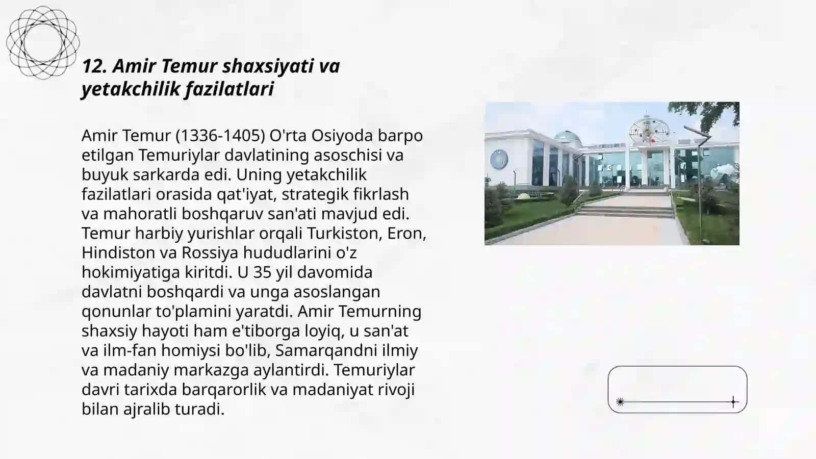 Mirzo Ulugʻbek davlat arbobi va olim 3