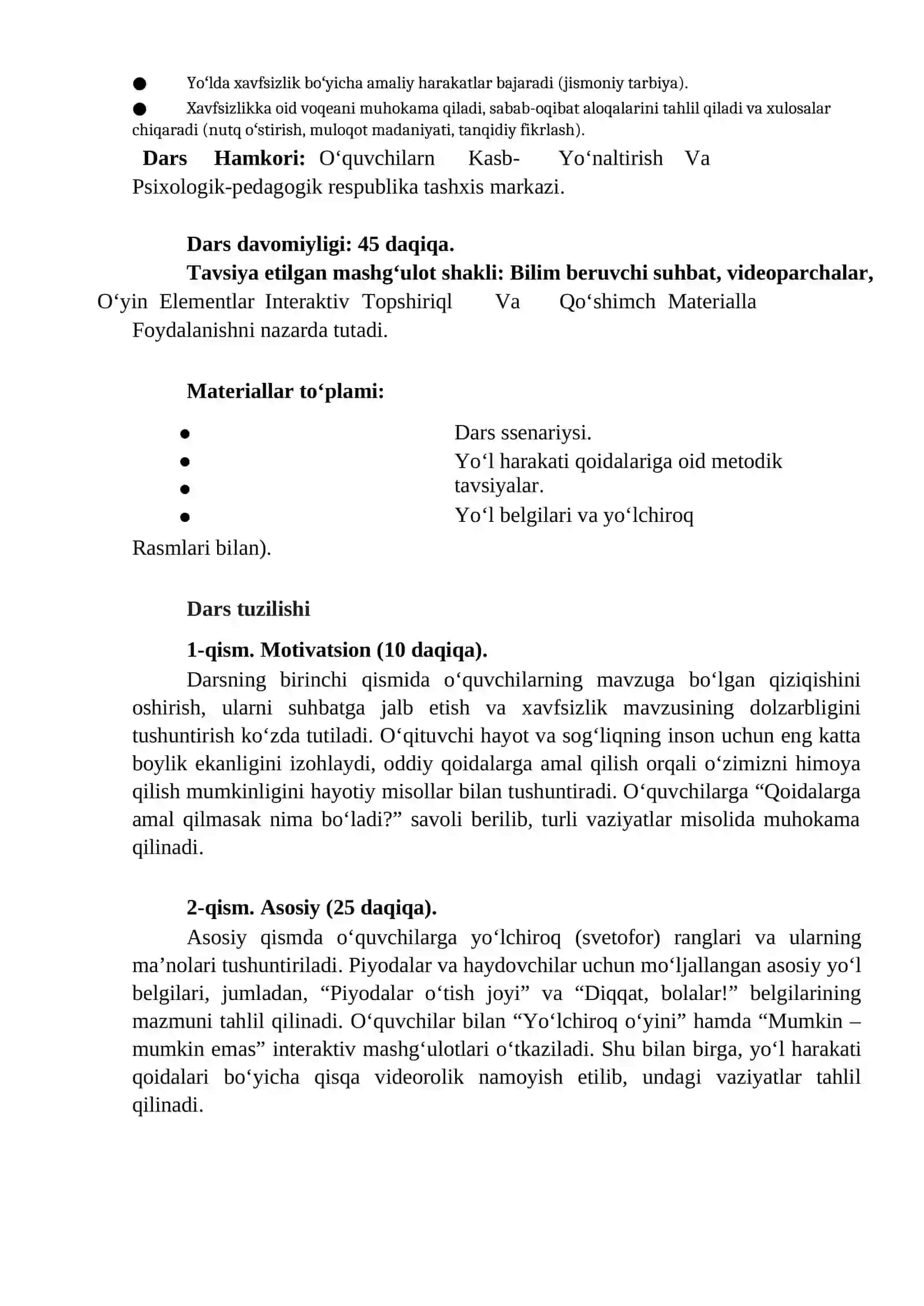 BIZNING XAVFSIZLIK QOIDALARIMIZ 3