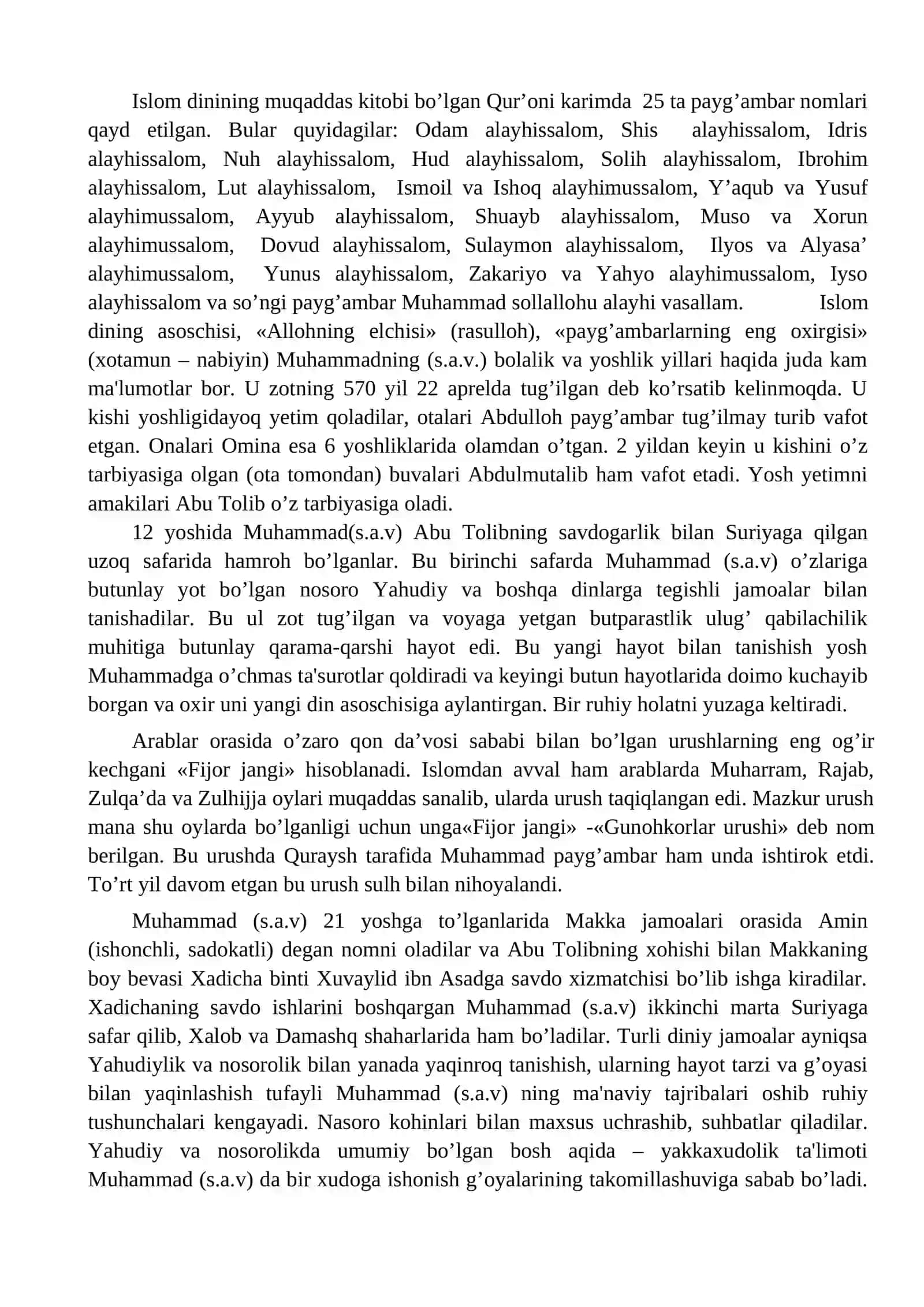 Islom dini tarixi va mohiyati 3
