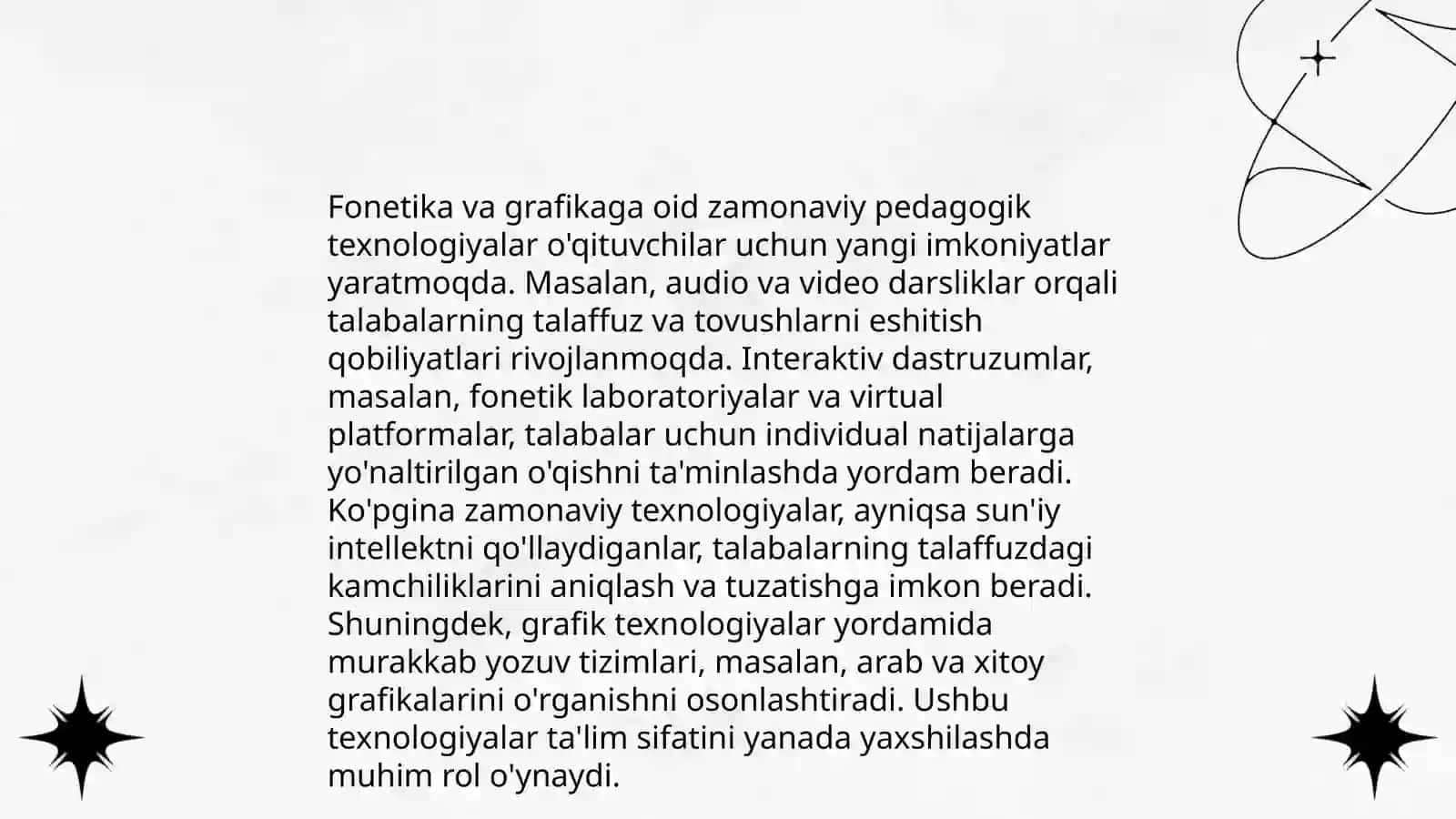 Fonetika va grafika asoslarini oʻrganishda pedagogik texnologiyalarni qoʻllash 3