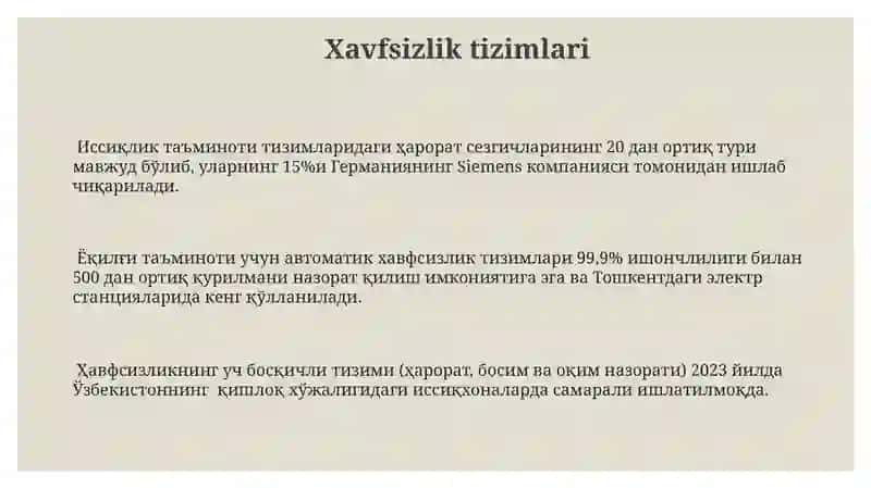 Issiqlik bilan taminlashning texnik texnologiyalari 3