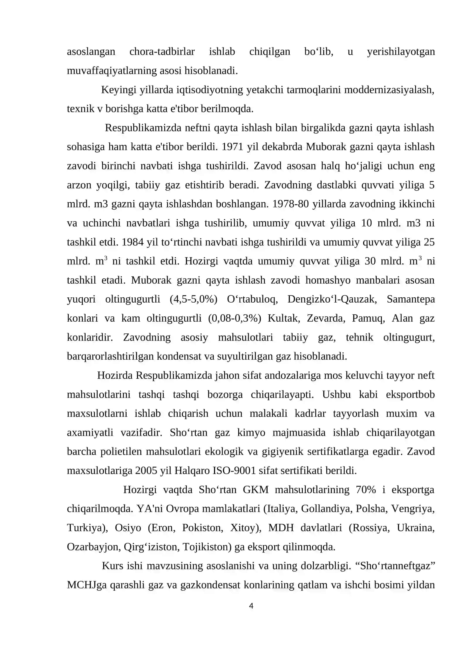 Seolit yordamida tabiiy gazni tozalash 3