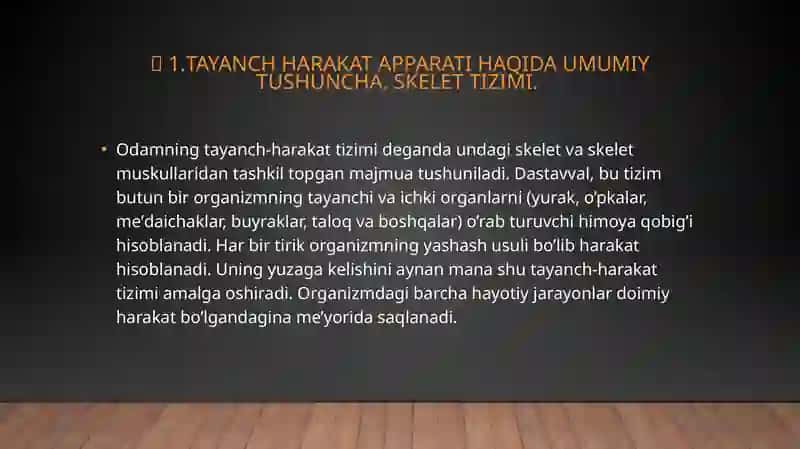 TAYANCH HARAKATLANISH SISTEMASI 3