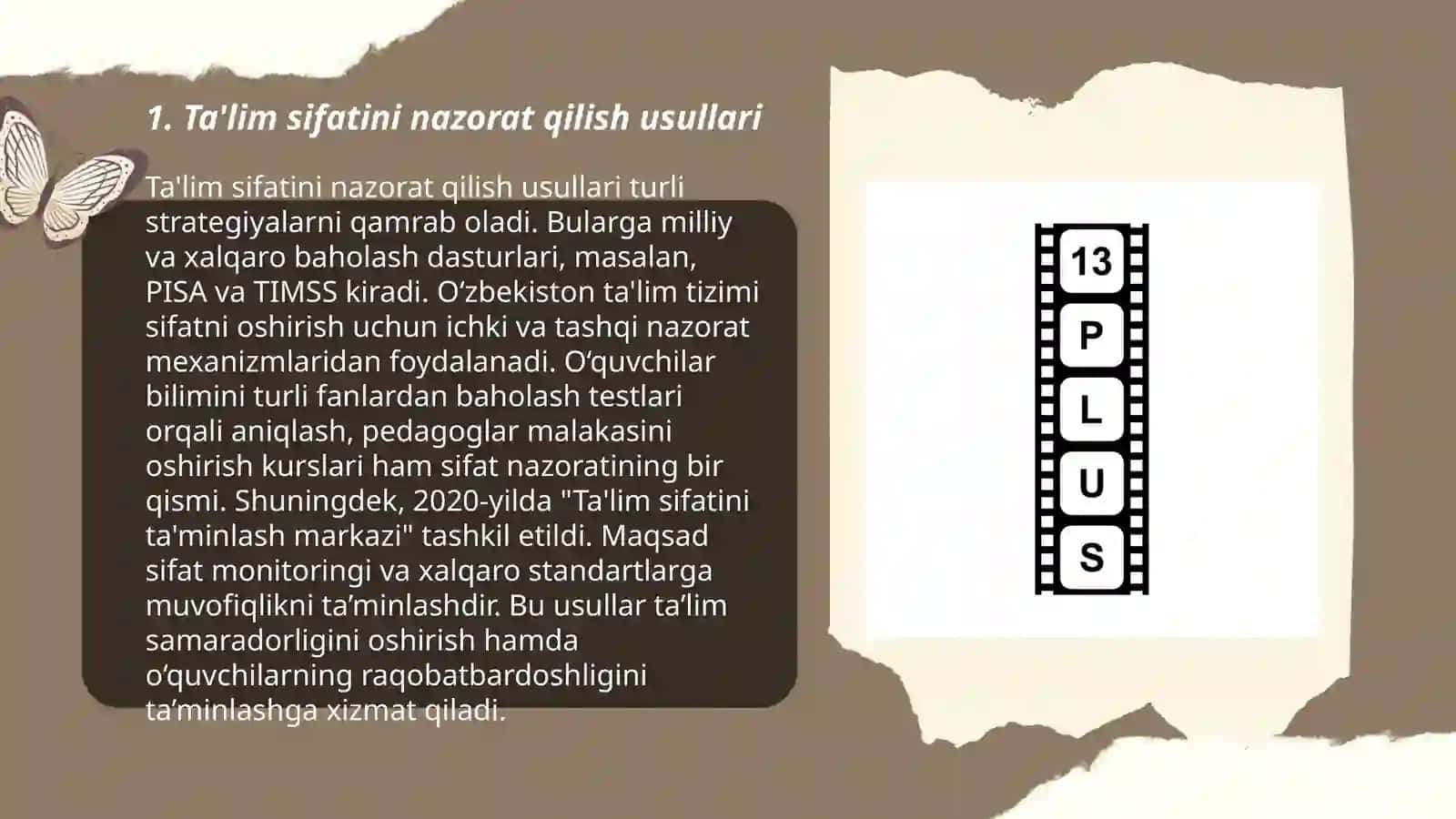 Ta'lim sifatini nazorat etish va uning turlari 3