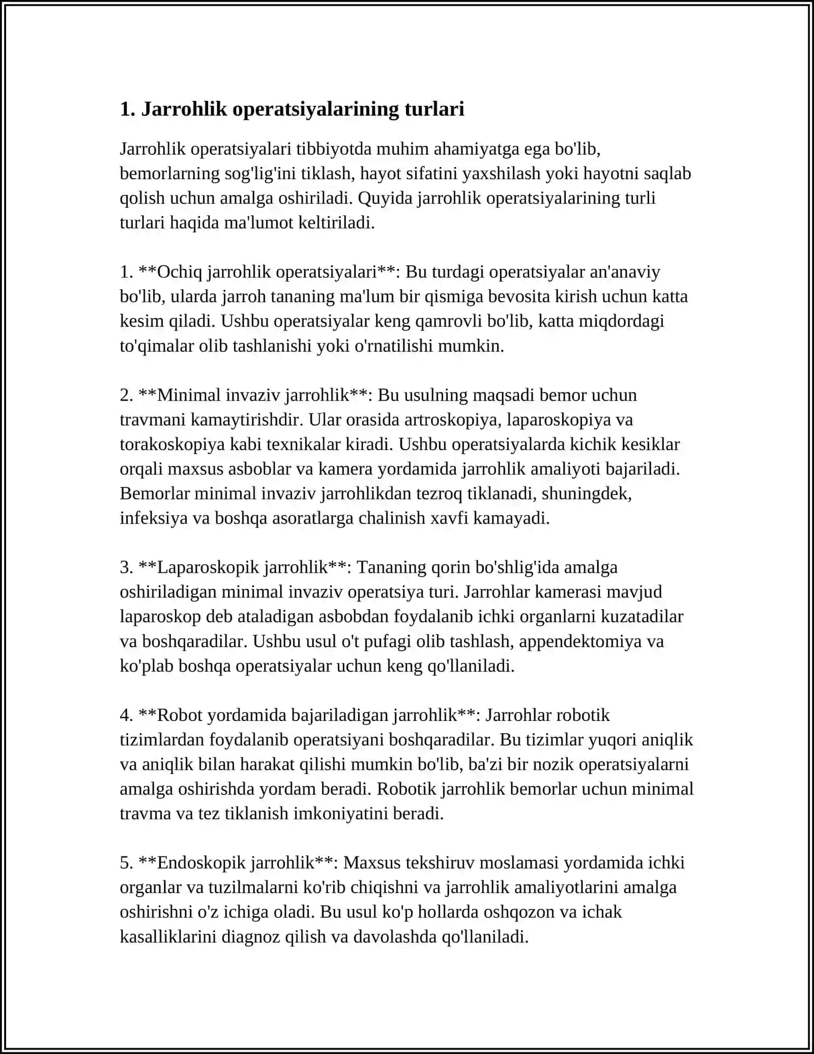 YUZDAGI APIRATSIYALAR XUSUSIYATLARI 3