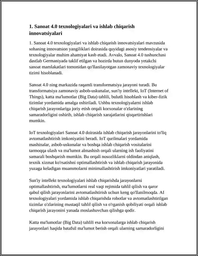 SOHANING INNOVATSION YANGILIKLARI 3