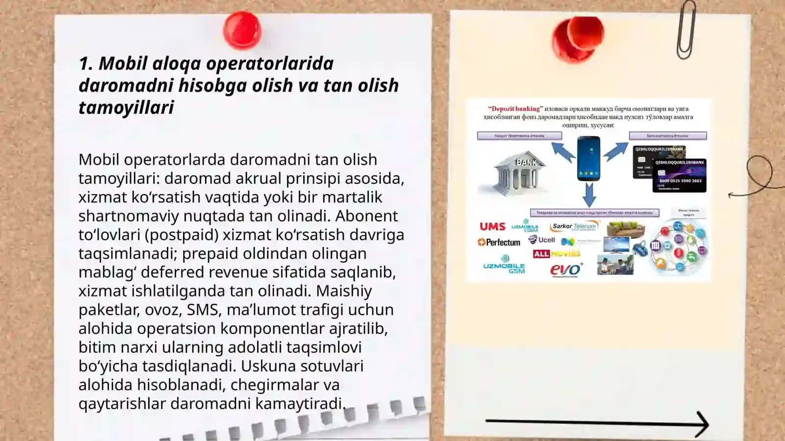 Mobil aloqa xizmatlarini ko‘rsatuvchi sub’ektlarda buxgalteriya hisobi 3