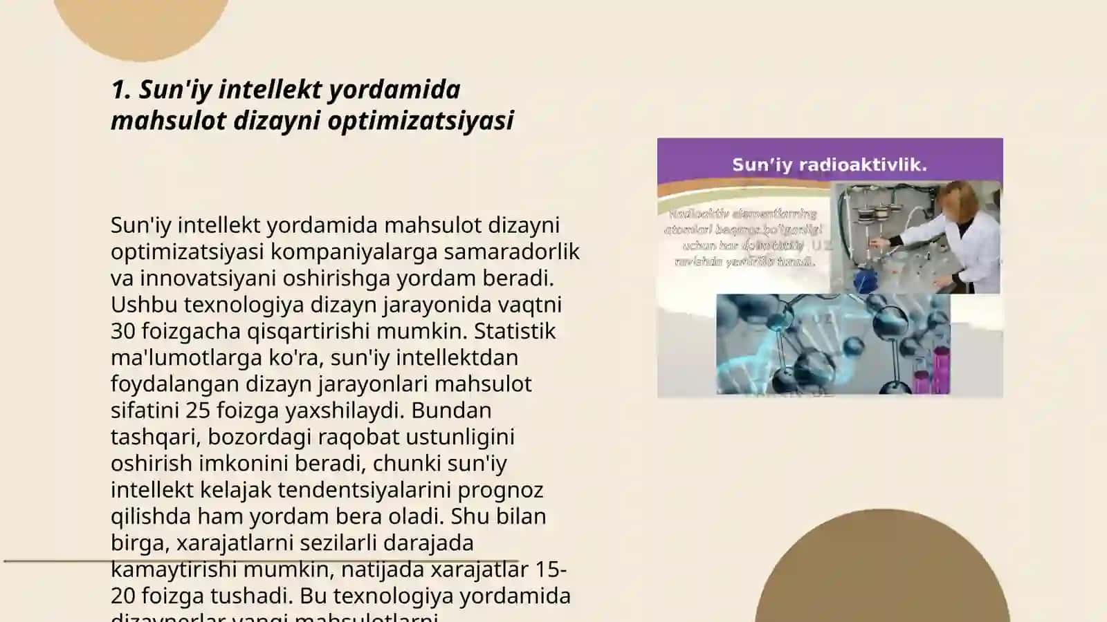 Sun'iy intellekt yordamida mahsulot dizayni optimizatsiyasi 3