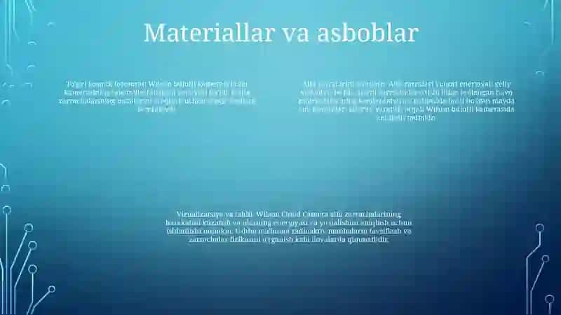 Alfa Zarrachalari Izlarini Vilson Bulutli Kamerasi YordamidaNamoyishEtish 3