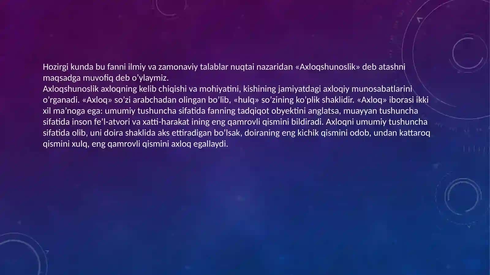 Etikaning zamonaviy muammolaridiniyva ilmiy yondashuv 3