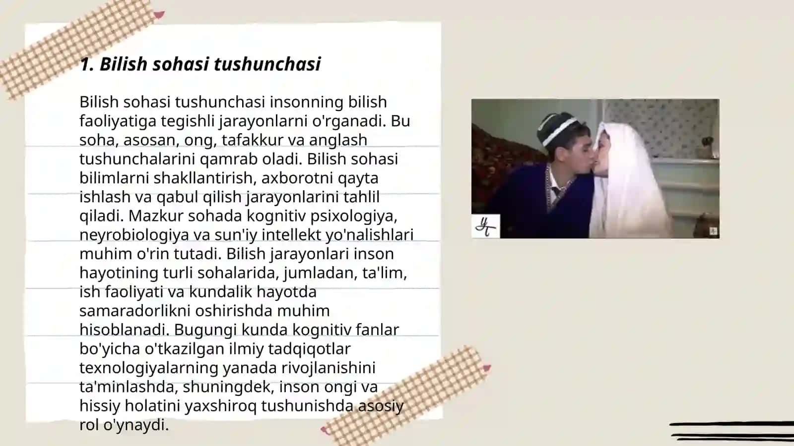 Bilish sohasi jarayonlari 3