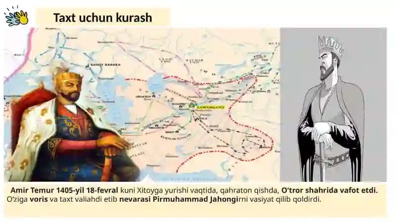 TEMURIYLAR DAVRIDA MOVAROUNNAHR VA XUROSON 3