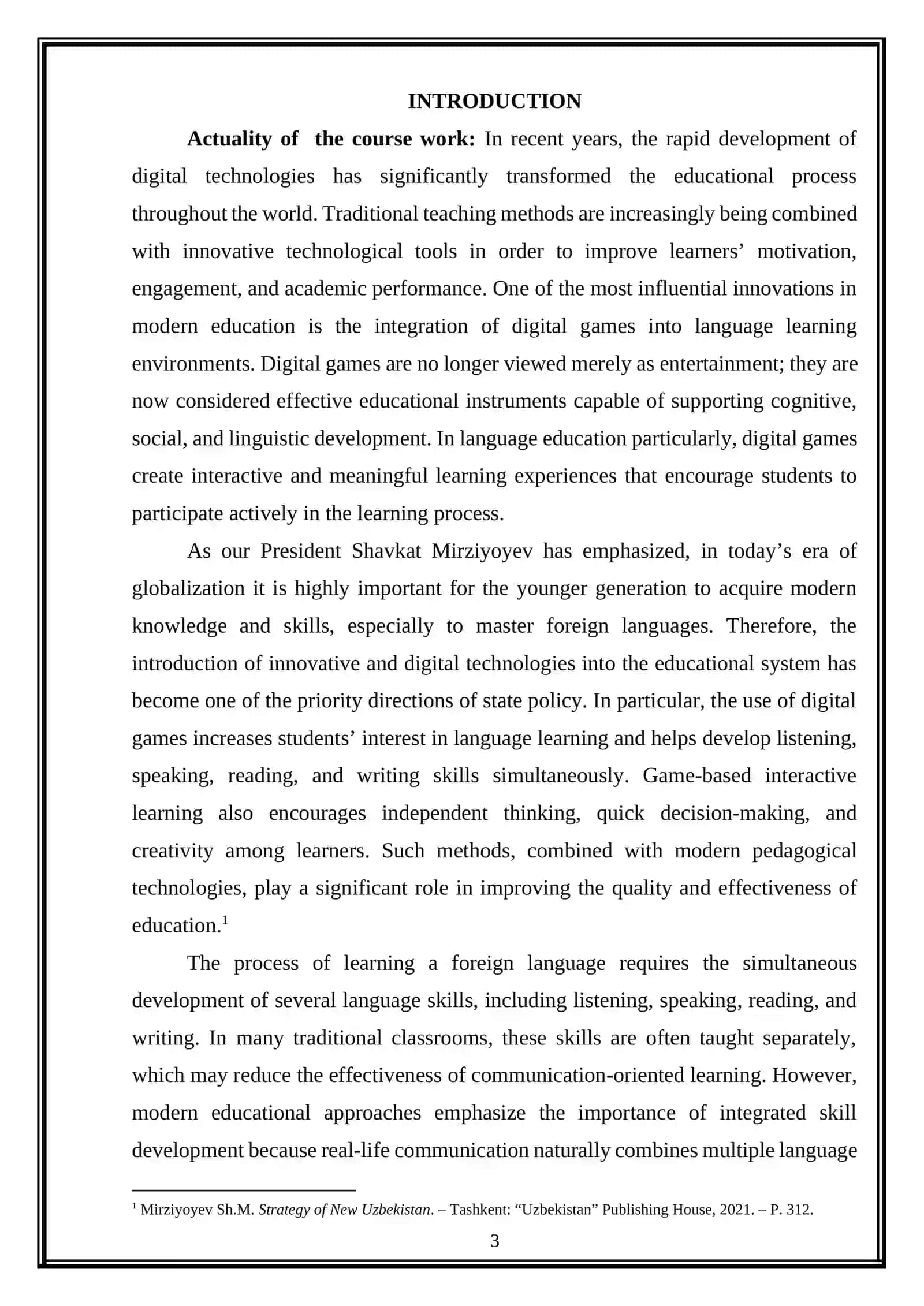 Digital games for simultaneous development of multiple language skills 3