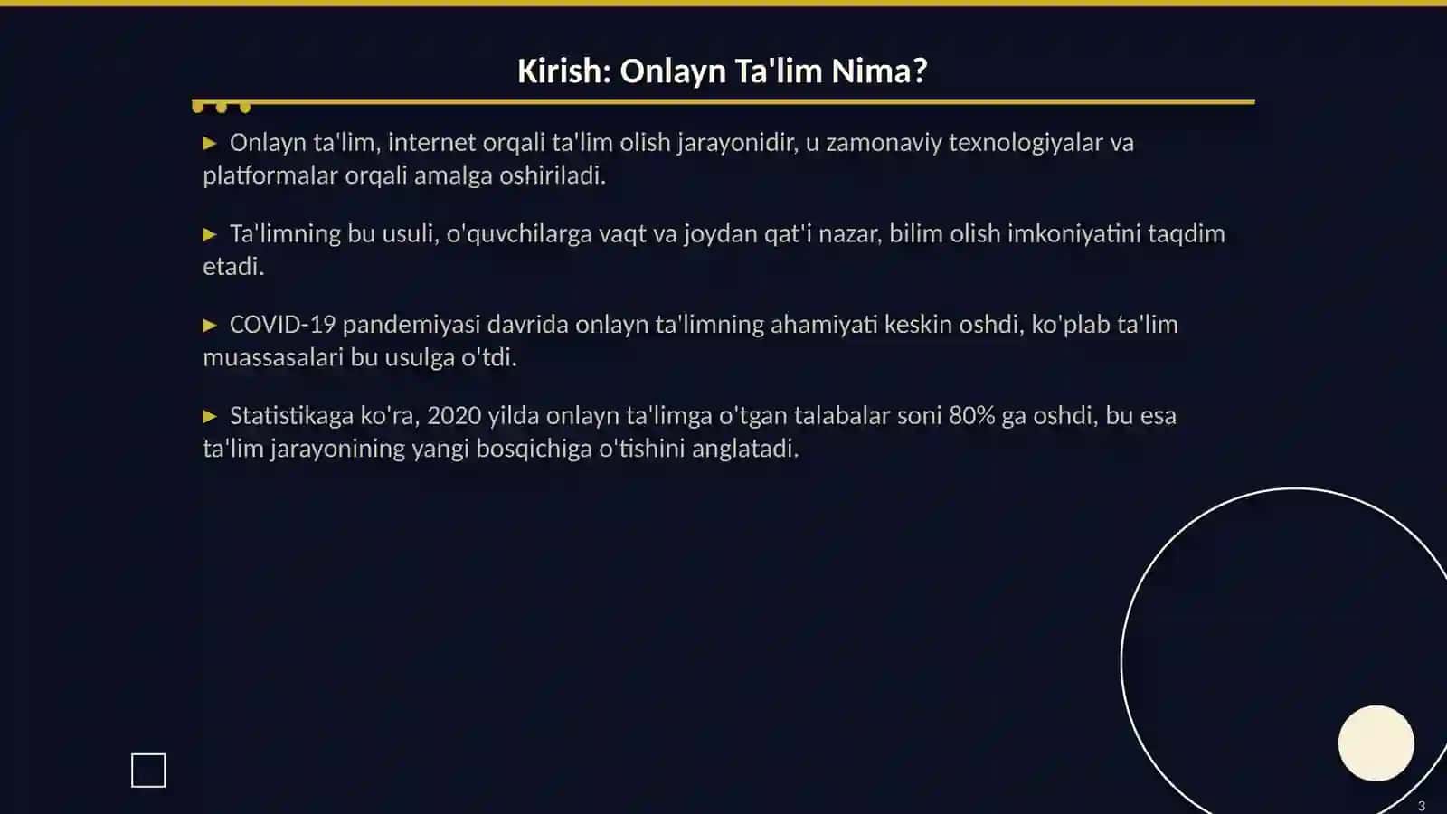 Onlayn Ta'limning Ta'siri 3
