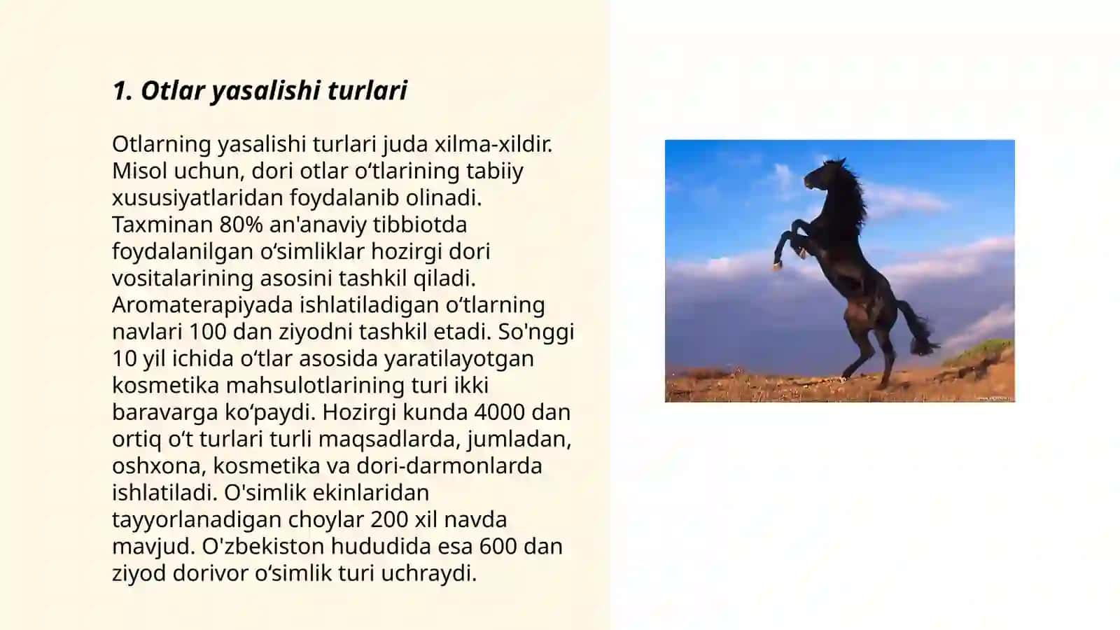 Otlar yasalishi 3