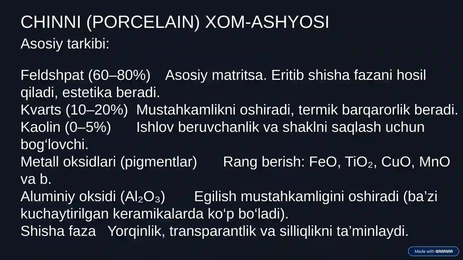 Stomatologiyada Chinni Xom-ashyosi: Afzalliklari va Kamchiliklari 3