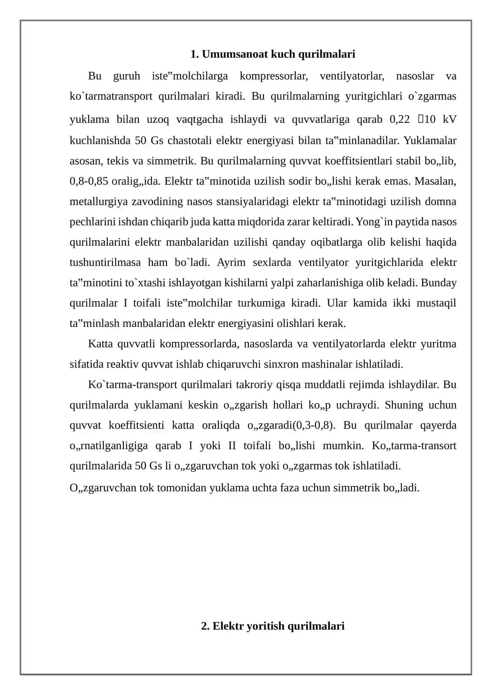 KONCHILIK KORXONALARINING ELEKTR ENERGIYA ISTE’MOLCHILARI 3