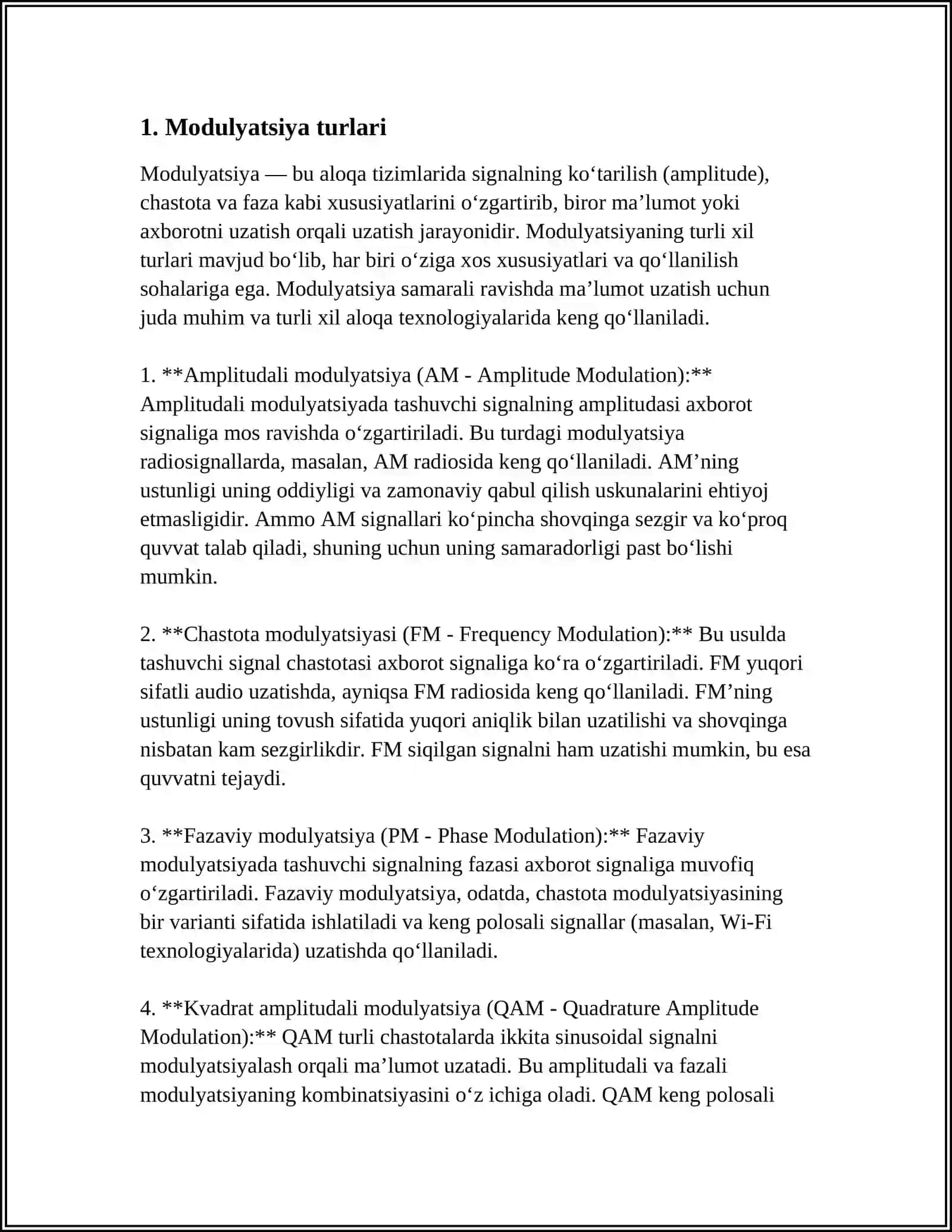 SIGNALLAR CHASTOTASINI MODULYATSIYOLOVCHI MODULYATOR SXEMASI 3