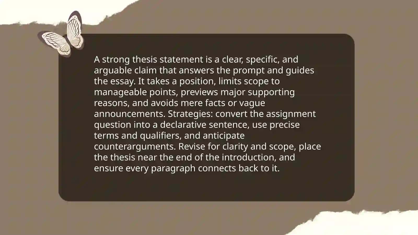 Academic essay writing and argumentation 3