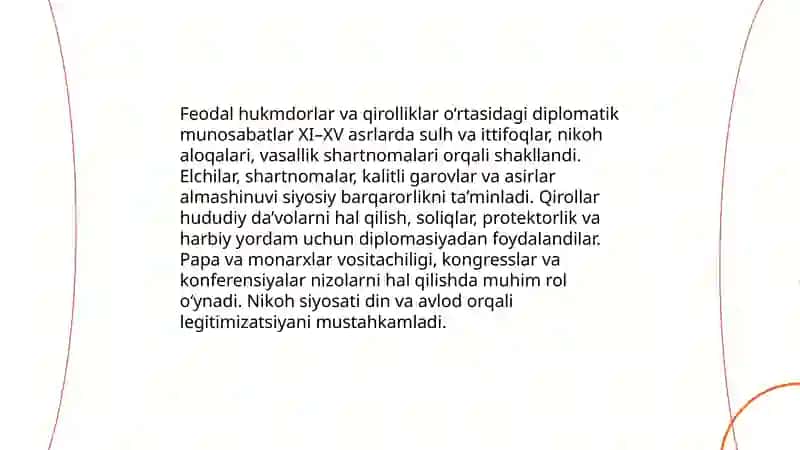 O‘rta asrlarda yevropoda xalqora munosabatlar 3