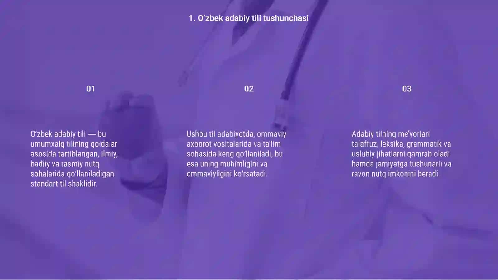 O’zbek adabiy tili me’yorlari 3