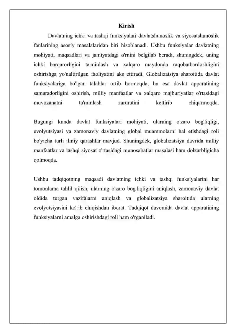 Davlatning ichki va tashqi funksiyalari 3