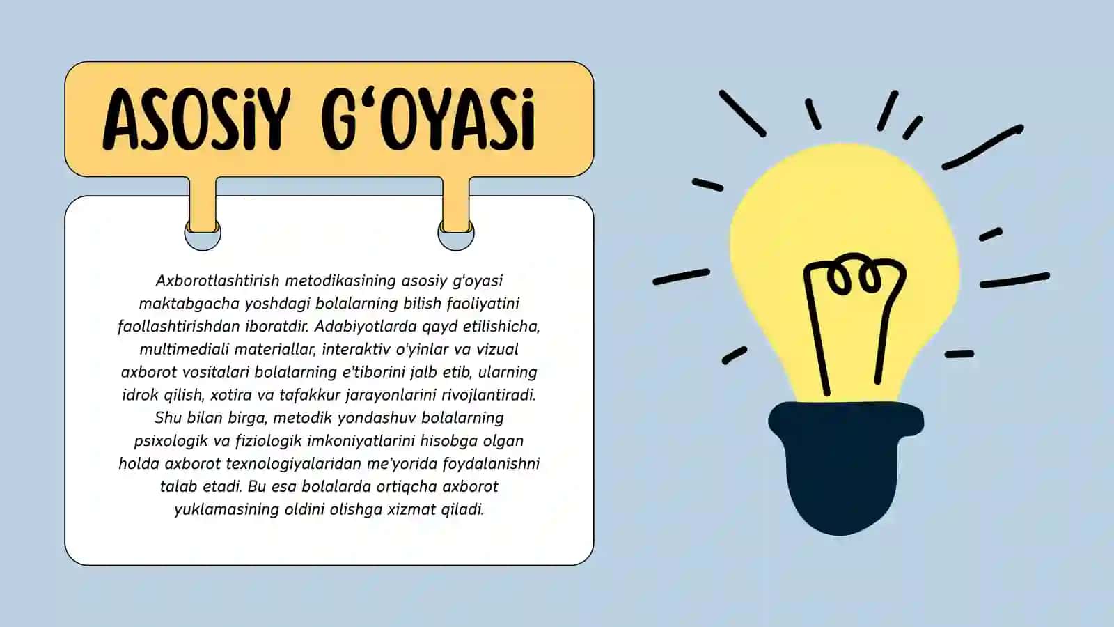 MAKTABGACHA TA'LIM JARAYONINI AXBOROTLASHTIRISH METODIKASI 3