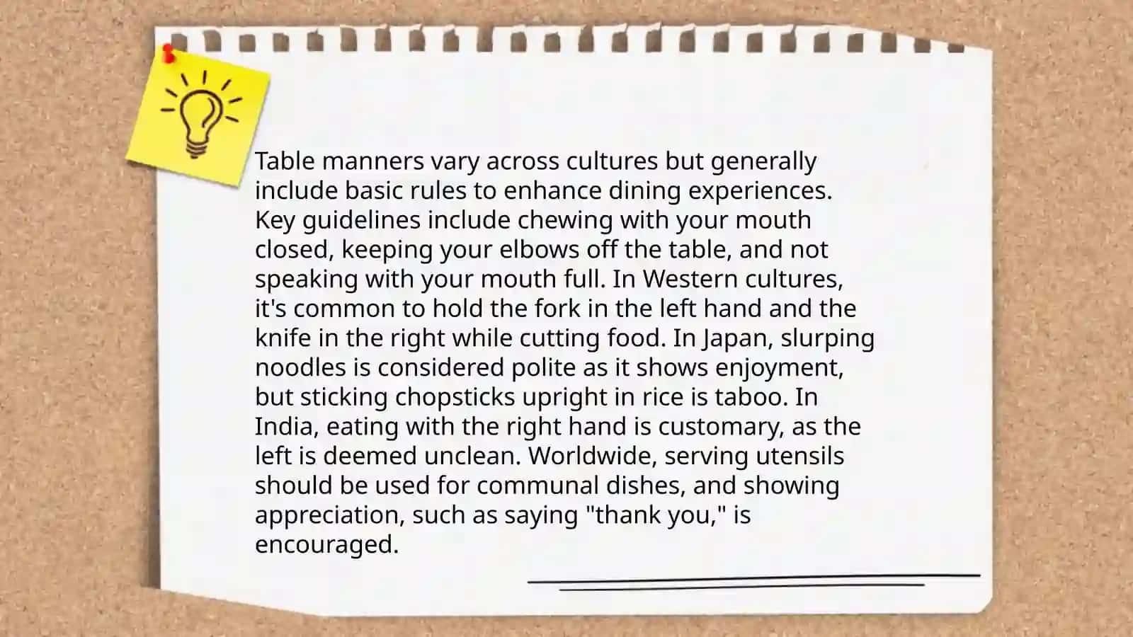 Manners 3