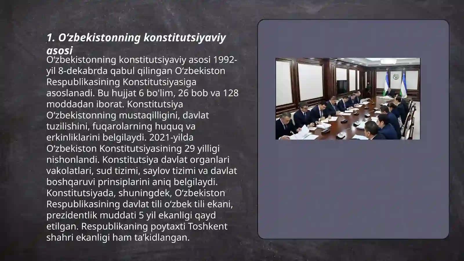 Oʻzbekistonning konstitutsiyaviy asosi 3