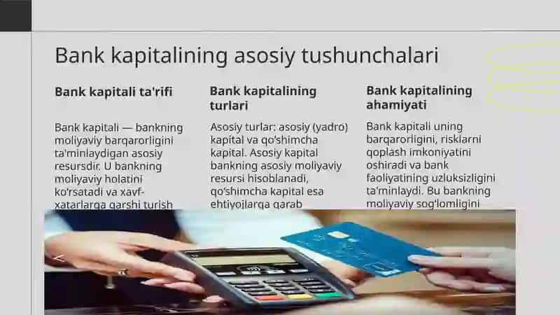 Bank kapitalini baholash usullari 3